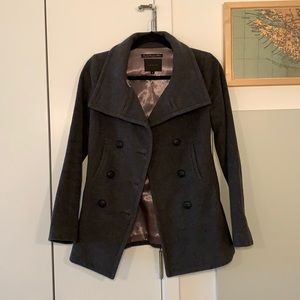 Grey Pea Coat